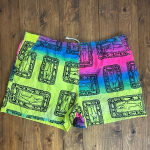 Vintage Sharkeys Swim trunks size XL